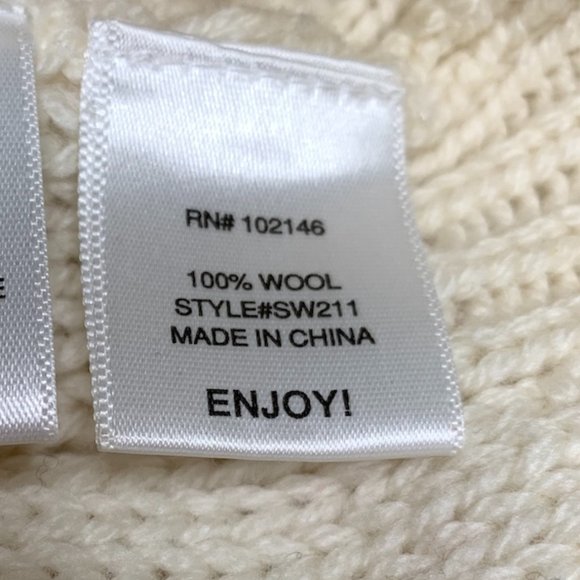 Michael Stars wool cable knit - Picture 6 of 6